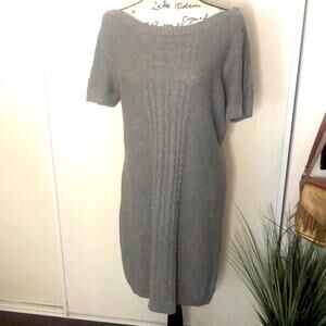 French Connection UK Style Gray Sweater dress size Large
